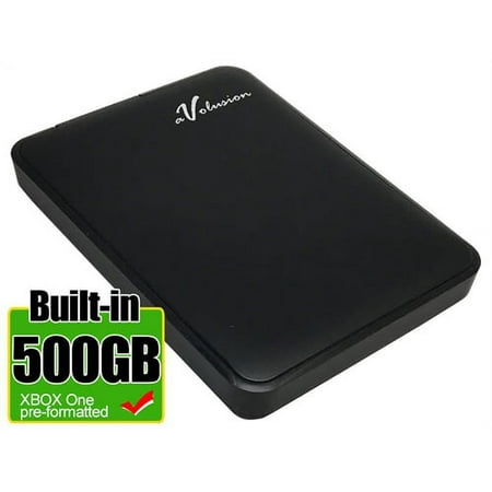 Avolusion 500GB USB 3.0 Portable External XBOX One Hard Drive (XBOX One Pre-Formatted) HD250U3-Z1 - 2 Year Warranty