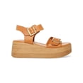 thumbnail image 2 of Steve Madden Womens Marka Buckle Ankle Strap Platform Sandals, 2 of 3