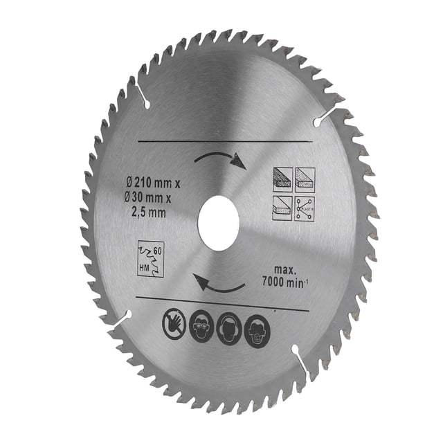 Disco De Sierra De Carburo, Hoja De Sierra Circular Profesional Precisa De 2 Mm De Grosor Con 3 Juntas Para Sierras De Mesa De Inglete Para Corte De Madera Y Plástico ANGGREK 12345678