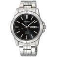 thumbnail image 1 of Reloj de vestir con esfera negra para hombre Seiko SEIKO SNE093, 1 of 1