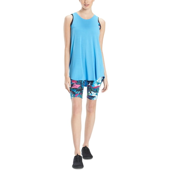 Josie Natori Womens Active Layering Elements Tank Top