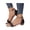 Black, variant on HTHLVMD Fashion Sparkly Evening Shoes, Glitter Ankle Strap Sandals for Women, Women Sandals Comfortable Walking Open Toe Sandals for Women Dressy Summer Low Heel Adjustable Ankle Strap Shoes, Black 6