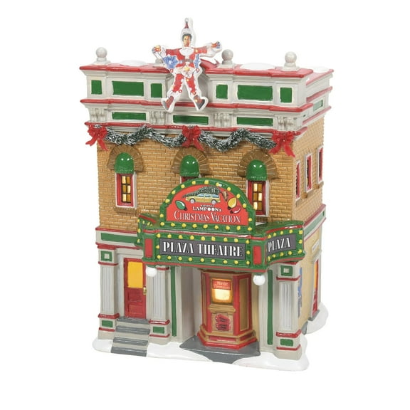 Department 56 Dept 56 Christmas Vacation Premiere at the Plaza Lighted Christmas Building # 6009812