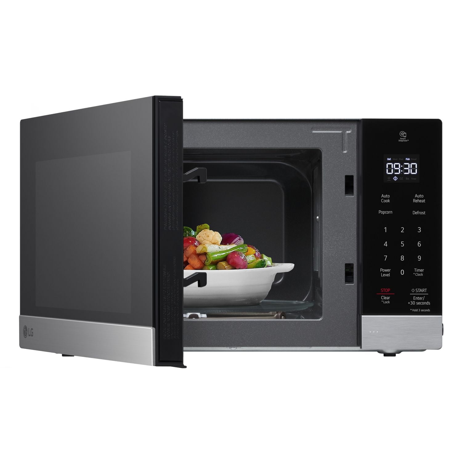 LG 0.9 cu. ft. NeoChef™ Countertop Microwave with Smart Inverter and EasyClean®, 1000 watts