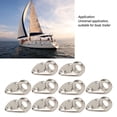 thumbnail image 3 of Pad Eye Fenders Hook, Secure Attach Plate Hanging Hook High Load Bearing  For Boat, 3 of 8