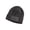 Charcoal Heather, variant on Big Accessories Patch Beanie - BA527