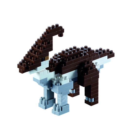 Brixies Brick Model PARASAUROLOPHUS 3-D Model Brick Building Kit