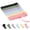 Light-colour, variant on 150PCS Cable Ties Multi-Color Adjustable Fastening Straps Reusable Hook and Loop Cord Wraps for Cable Management Home Office Garage