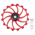 thumbnail image 1 of MEIJUN 16T Desviador Trasero de Bicicleta MTB Bicicletas de Carretera Rodamiento de cerámica Polea Guía Piezas de RuedaRojo, 1 of 8
