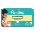 thumbnail image 2 of Pampers Swaddlers Diapers, Size 0 (up to 10 lbs), Absorbent, Keeps Baby Dry and Comfortable, Skin Safe Disposable Baby Diaper, 2 of 27