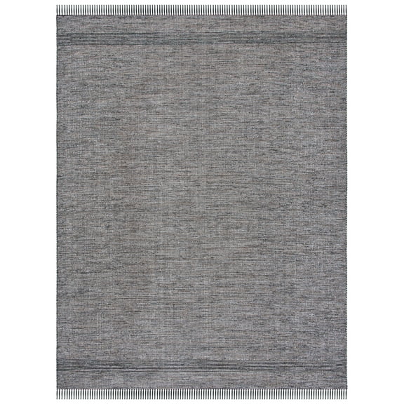 SAFAVIEH Montauk Kelsey Distressed Cotton Area Rug, Beige/Ivory, 8' x 10'