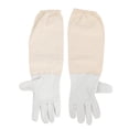 thumbnail image 2 of Bee Keeping Tools,Goatskin Leather Canvas Bee Beekeeper Protector Beekeeping Sleeves Unrivaled Performance, 2 of 12
