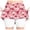 Hot Pink, variant on CPNG Girl's Athletic Skorts Sporty Skirts with Shorts High Waisted Stretchy Skort Casual Heart Print Sporty Skorts