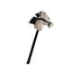 thumbnail image 4 of Caballo de peluche de palo, juguete interactivo de caballo sobre un palo, divertidos accesorios de juego de simulación para regalo navideño Blanco, 4 of 9