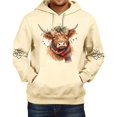 thumbnail image 1 of MHFRRA Sudadera con Capucha Informal de Manga Larga, Suave, Cómoda y Ligera, Ropa de Calle de Moda para Uso Diario Beige, 1 of 3