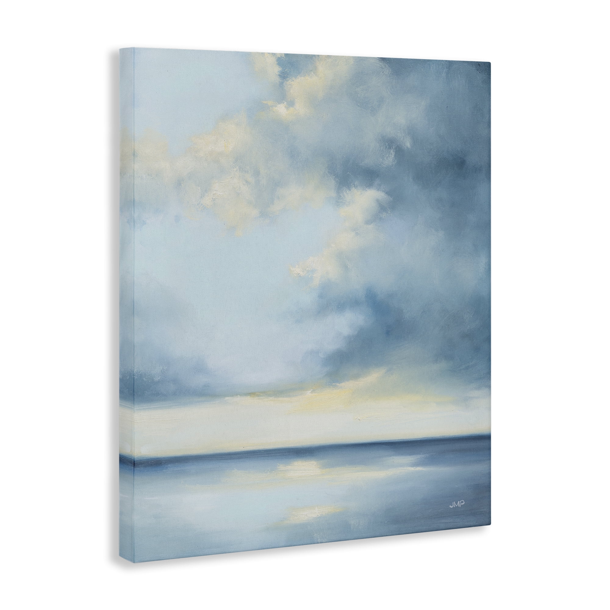 Stupell Industries Shimmering Sea Bright Nautical & Beach Painting Wrapped Canvas Art Print Wall Art, 24 x 30