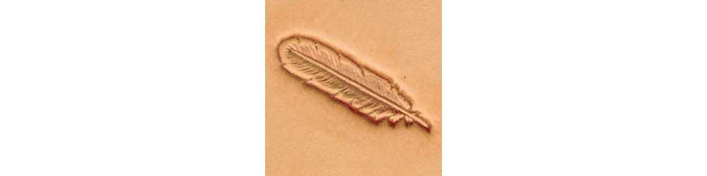 Feather 3D Stamp 88502-00 by Tandy Leather 