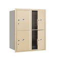 thumbnail image 4 of 4C Horizontal Mailbox - 10 Door High Unit (37 1/2 Inches) - Double Column - Stand-Alone Parcel Locker - 4 PL5's - Alumin, 4 of 4
