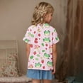 thumbnail image 4 of FamilyThread Toddler Girls Boys Fashionable Short Sleeve T-Shirt Cute Cartoon Graphic Print Tunic Tops Crewneck Casual Daily Shirt For 3-13Y, 4 of 7
