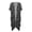 Black Leopard, variant on American Flag Print Women's Swimsuit Cover Up Lightweight Kimono Cardigan Open Front Short Sleeve Casual Loose Thin Cardigans 2026