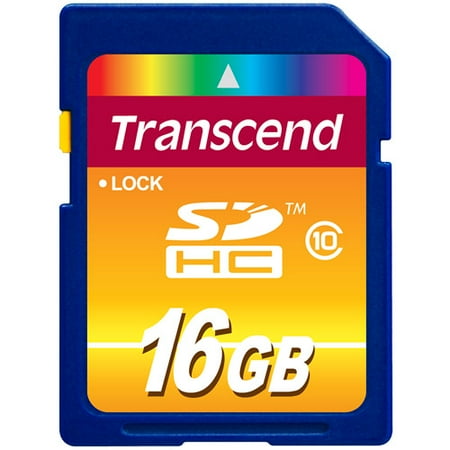 Transcend 16GB SDHC Memory Card