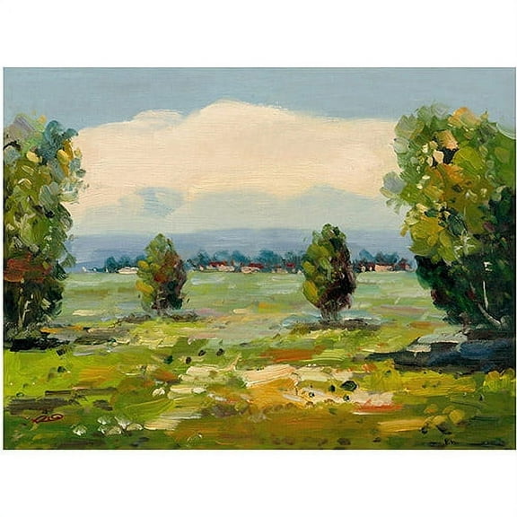 Trademark Fine Art "A New Day III" Canvas Wall Art by Rio