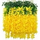 thumbnail image 1 of Ramo de Flores Artificiales, Flores Colgantes de Moda para El Hogar, Violeta, para Colgar En La Pared, Decoración de Flores Artificiales Violetas, Guirnalda de Flores de Imitación para Colgar En La P, 1 of 2
