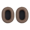 thumbnail image 2 of Almohadillas de piel de oveja para Audio Technica ATH M50x M20 M40 M40x (Marrón), 2 of 5