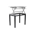 thumbnail image 2 of Rocelco Standing Desk Deluxe Floor Stand Legs for DADR-40 and DADR-46 (R DADRB-FS), 2 of 3