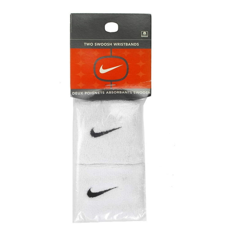 Nike Mens/Womens Swoosh Wristband (Set Of 2) - Walmart.com