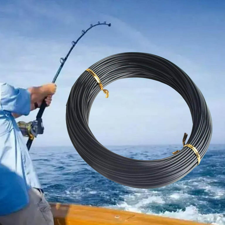 Monofilament Fishing Line Mono Nylon Leader Sewing Craft Pond Lakes 30m Dia  2mm 440LB 