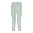 thumbnail image 7 of Bovemsi Yoga Pants For Women High Waisted Knee Length Striped Printed Sports Leggings Gym Features: Capri Legging,L, 7 of 7