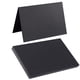 thumbnail image 1 of Cardstock Toperd, 50 tarjetas plegadas negras, 13 x 18 cm, 1 of 7