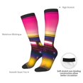 thumbnail image 4 of Sigee Neon Cassette Tape for Socks for Men Women Socks Stocking Compression Socks, 4 of 6