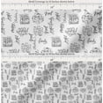 thumbnail image 2 of Soimoi White Cotton Voile Fabric Merry Christmas Text Fabric Prints By Yard 42 Inch Wide, 2 of 7
