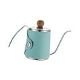 thumbnail image 4 of Hervidor de café para horno, hervidor de café por goteo, mango ergonómico a prueba de calor, cuello de cisne, cafetera para regalo, restaurante en Verde, 4 of 8