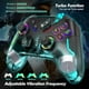 thumbnail image 3 of Mando inalámbrico para Switch compatible con Switch/Switch Lite/Switch OLED, iOS, Android y Windows, mando Switch Pro con luz LED de colores, Dual Shock, Turbo y control de movimiento, 3 of 9