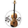 thumbnail image 1 of Hanging Metal Musical Note Wall Art Decor Sculpture for Home Bar Instrument, 1 of 6