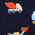 thumbnail image 3 of Ketyyh-chn99 Toddler Boy Sweatshirt Toddler Sweatshirt Boys Sweatshirts Crewneck Car Sweater Long Sleeve Shirts Boys Clothes for 5-6 Years,Dark Blue, 3 of 4