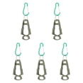 thumbnail image 1 of Clip para guantes de exterior de 5 piezas, clip anticaída para exteriores, soporte para clip para guantes de aleación de aluminio, clip antipérdida Verde, 1 of 8