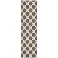 thumbnail image 2 of Addison Rugs Chantille Indoor/Outdoor Transitional Circles Brown Washable Runner Rug, 2'3" x 7'6", 2 of 6