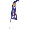 thumbnail image 2 of Fremont Die NFL Baltimore Ravens 44" Feather Flag, 44", Team Colors, 2 of 3