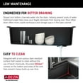 thumbnail image 5 of Delta 75A933-30S-BL Everest 30” Workstation Kitchen Sink Top Mount Drop-In Granite, 5 of 7