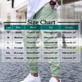 thumbnail image 3 of DayScoop Casual Pants for Men Fashion Bottoms Summer Style Cargo Loose Drawstring Pockets Outdoors Exercise Trousers, 3 of 6