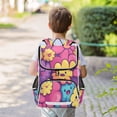 thumbnail image 7 of YAZAOO School Backpack Travel Bag Bookbags Bookbags Vibrant Tulip Symphony Pattern, 7 of 7