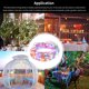 thumbnail image 4 of Cadena De Luces Led De Energía Solar, Resistente Al Agua, Para Exteriores, Jardín, Cadena De Luces, Festival De Navidad, Celebración, Decoración, Luces De Cadena, Alambre De Cobre Para Patios Scienceny HA025366-06, 4 of 6