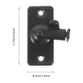 thumbnail image 2 of Greenadscape 2Pcs Buckle Latch Sliding Door Latch for Gates and Windows with 4.4x1.9cm Size, 2 of 8