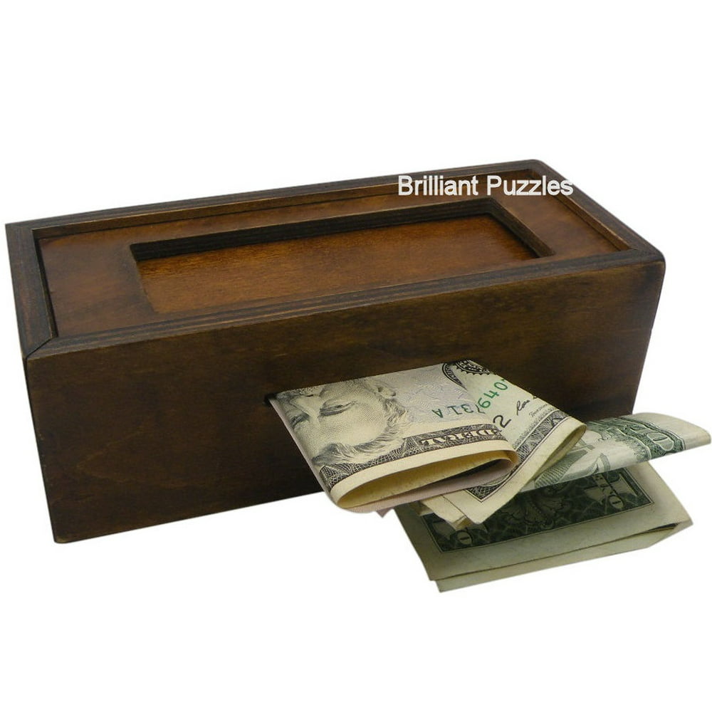 Mysterious Puzzle Box No. 1 Money Gift Trick Box