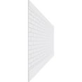 thumbnail image 5 of Ekena Millwork 40"H x 94 1/2"W Subway Brick PVC Wainscot Paneling Kit, 5 of 13