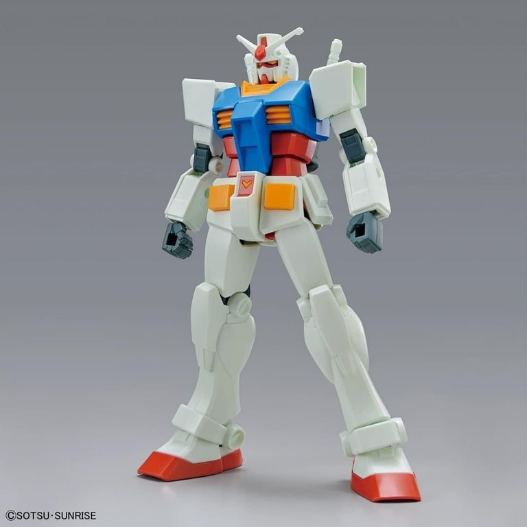 Bandai Entry Grade RX78 Plastic Gundam Action Figure